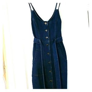 Bodycon denim dress
